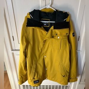 Yellow Dakine Ski/Snowboard Insulated Jacket